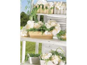 Tissu De Branche D'hortensia Artificielle En Gros