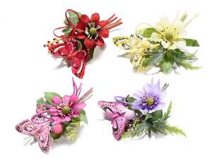 Buchet de flori cu ridicata, ou, fluture arc