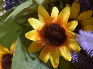 en-gros buchet artificial lavandă margarete