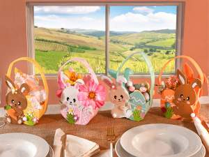 wholesaler Easter bunny cloth bags