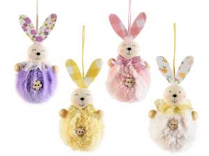 wholesale colored Easter rabbits to hang