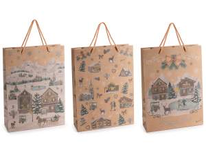 Natale: borse regalo, cestini e sacchetti