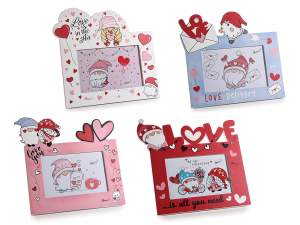 Porte-photos gnomes en gros pour la Saint-Valentin