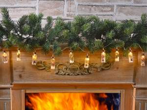 Decoración guirnalda luces navideñas al por mayor