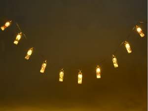 Decoración guirnalda luces navideñas al por mayor