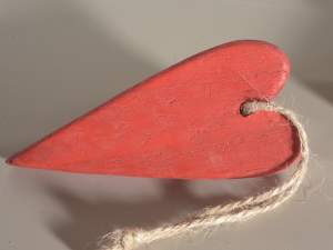 Decoraciones de corazones de madera al por mayor
