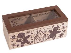 Caja de té de hierbas al por mayor con forma de ho