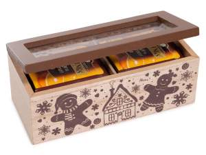 Caja de té de hierbas al por mayor con forma de ho