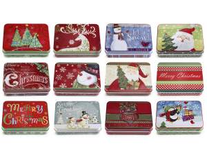 mayorista de cajas navideñas metálicas