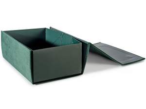 caja de papel de terciopelo al por mayor
