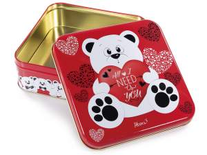 Mayorista de cajas metálicas para San Valentín