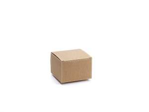 cajas al por mayor en papel rústico/marfil