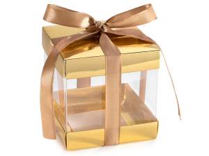 Cajas de favor de caja de confeti