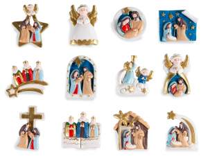 ingrosso calamita presepe statuine magnete