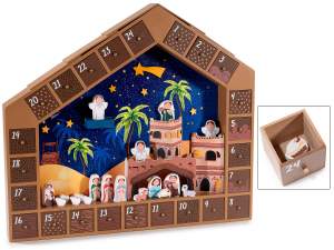 grossista calendario avvento presepe natività