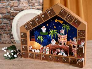 grossista calendario avvento presepe natività