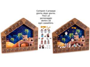grossista calendario avvento presepe natività
