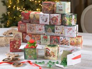 boîtes de calendrier de l'Avent en gros