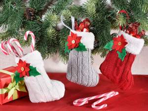 ingrosso calza natale dolci maglia