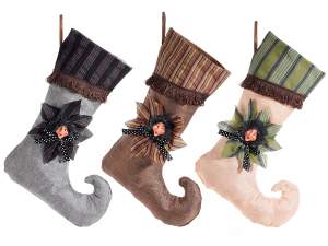 Grossista calze stoffa befana strega