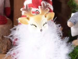 Grossista campanelle natalizie renna babbo natale