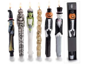 Ingrosso candela Halloween fiamma LED