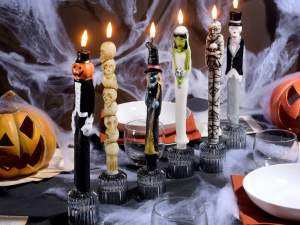 Ingrosso candela Halloween fiamma LED