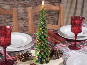 ingrosso candela albero di natale