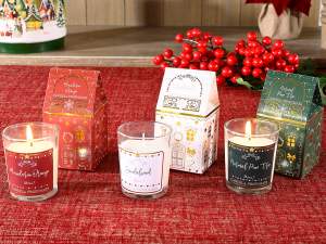 ingrosso candele natale confezione casa regalo