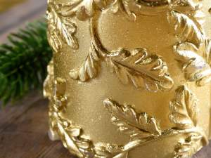 Ingrosso candele di natale dorate