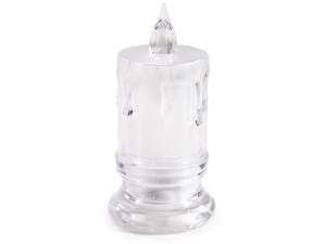 Grossista candela plastica luce LED