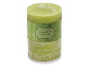 Ingrosso candele verde mela