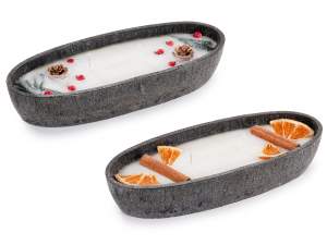 ingrosso candele doppia fiamma natale