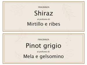 Grossista candela profumo vino bottiglia
