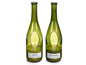 Grossista candela profumo vino bottiglia
