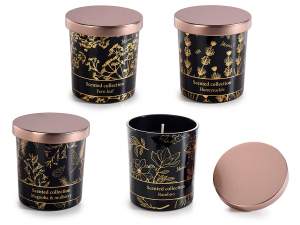 Grossisti candele profumo decori bronzo