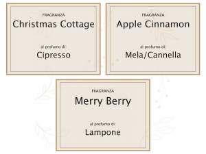 grossista candela natale profumata in barattolino