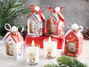 Candele natalizie profumate all'ingrosso