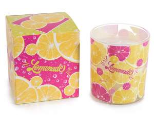 Grossista candele regalo limonata