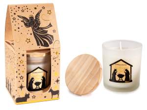 ingrosso candela presepe sacre famiglia