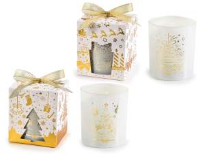 grossista candele regalo natalizie