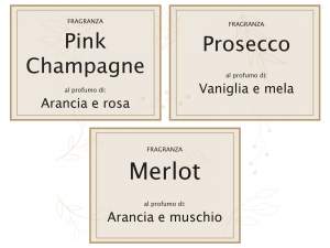 ingrosso candela campana vetro regalo cocktails