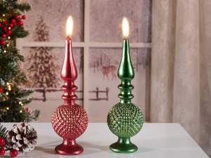 ingrosso candele natale puntale albero