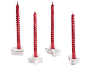 Candelabro navideño al por mayor con vela