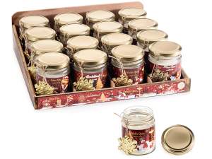 Candele e portacandele natalizie