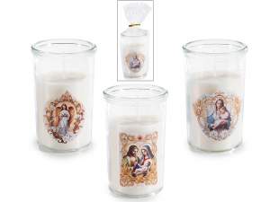 Candele e portacandele natalizie