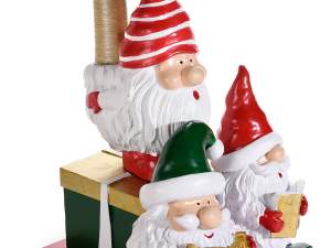 Christmas gnomes candle holder wholesale