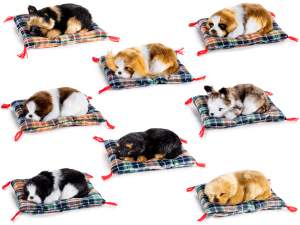 Cane decorativo finto pelo