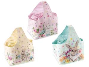 wholesale basket bag easter rabbits