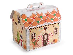 Wholesaler Christmas gingerbread house box